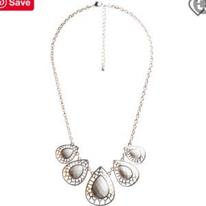 Teardrop Statement Necklace